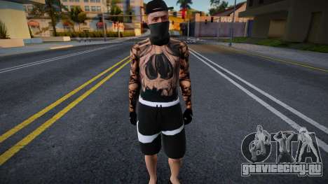 Gengsta Man Skin для GTA San Andreas