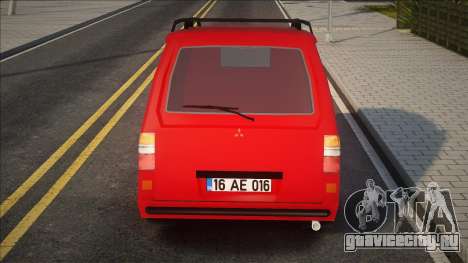 Mitsubishi L300 [Red] для GTA San Andreas