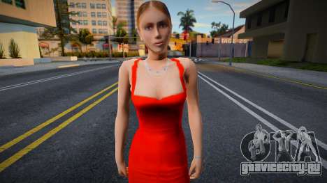 Девушка в платье стиль КР 3 для GTA San Andreas