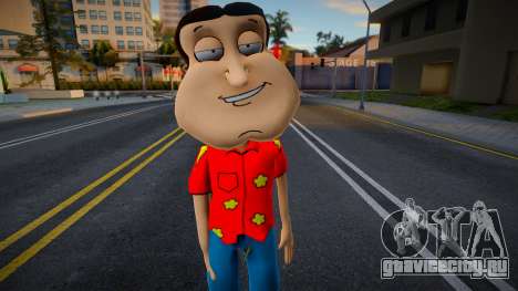 Peters Friends (Family Guy) - Quagmire для GTA San Andreas