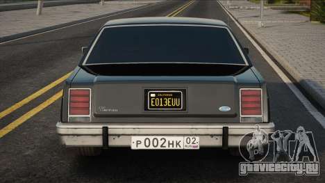 Ford Crown Victoria LTD Black для GTA San Andreas
