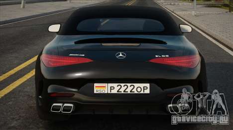 Mercedes-Benz SL63 AMG 2022 Black для GTA San Andreas