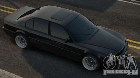 BMW 750i e38 Black для GTA San Andreas