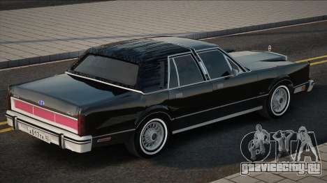Lincoln Town Car 1986 Black для GTA San Andreas