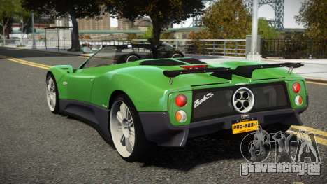 Pagani Zonda Roadster V1.0 для GTA 4