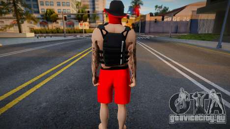 Gengsta Man Skin 1 для GTA San Andreas