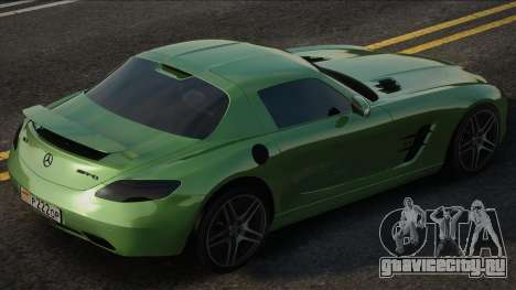 Mercedes-Benz SLS AMG [Green] для GTA San Andreas