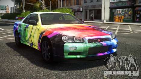 Nissan Skyline R34 N-Tune S14 для GTA 4