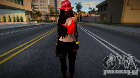 FAZENDO SKIN FEMININA 1 для GTA San Andreas