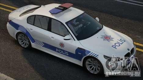 BMW M5 E60 Polis для GTA San Andreas