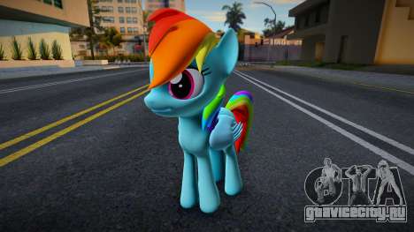 Rainbow Dash New HD для GTA San Andreas