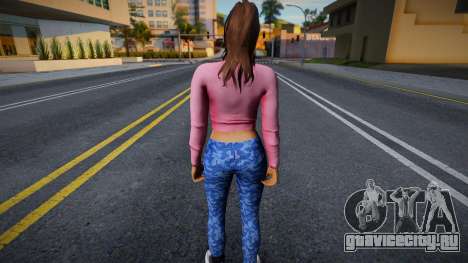 GTA VI - Lucia Default Trailer Artwork v2 для GTA San Andreas