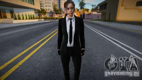 Claire Redfield Formal Suit For SA для GTA San Andreas