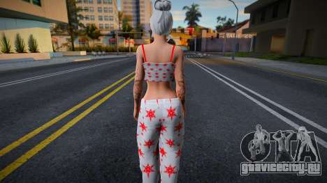 Женский скин в пижаме для GTA San Andreas