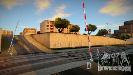 One Tracks old barrier without bell для GTA San Andreas