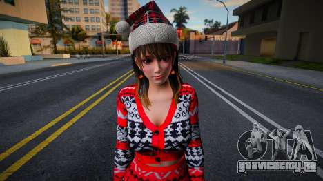 DOAXVV Nanami - Christmas Clothes Set v1 для GTA San Andreas