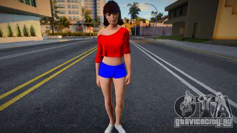 Tiffany Cox v3 для GTA San Andreas