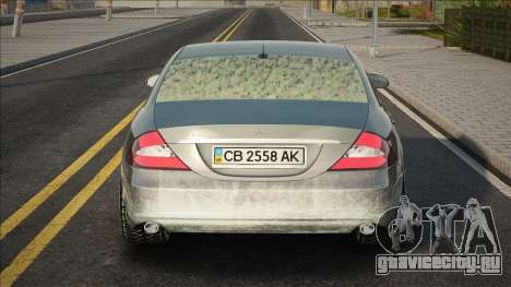 Mercedes-Benz CLS500 Ukraine Winter для GTA San Andreas