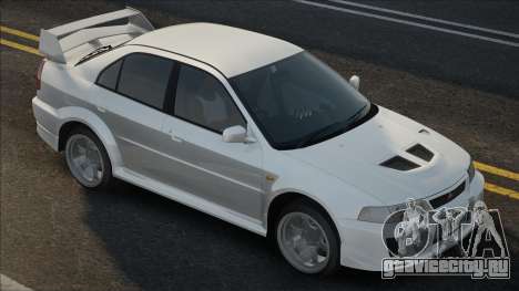 Mitsubishi Lancer Evolution lX White для GTA San Andreas