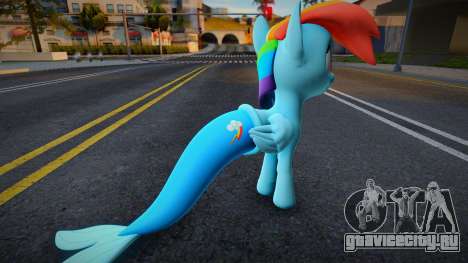 Rainbow Dash Mermaid для GTA San Andreas