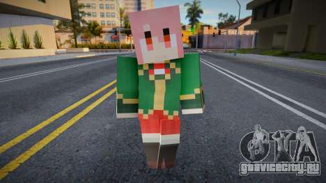 Hikayu Hoshikawa (Re:Creators) Minecraft для GTA San Andreas