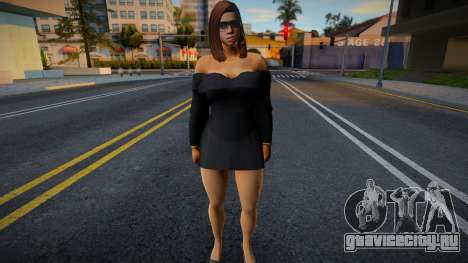 GTA VI - Lucia Off The Shoulder Fitted Dress v2 для GTA San Andreas