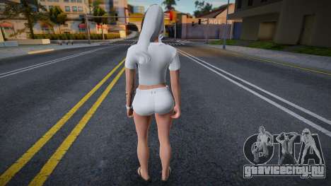 SKIN FEMININA DO INTER для GTA San Andreas