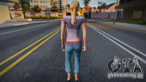 Молодая девушка в стиле КР 5 для GTA San Andreas