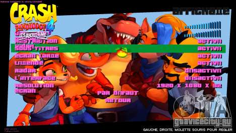 Crash Bandicoot 4 Its About Time Theme для GTA Vice City