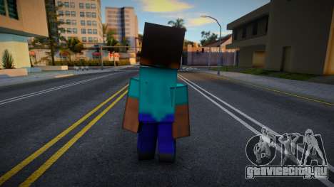 Steve - Minecraft 3DS Skin для GTA San Andreas