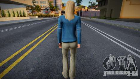 Молодая девушка в стиле КР 1 для GTA San Andreas
