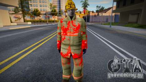 Lafd1 Zombie для GTA San Andreas