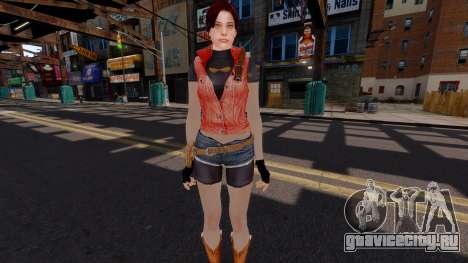 Claire Redfield HD (Resident Evil) для GTA 4