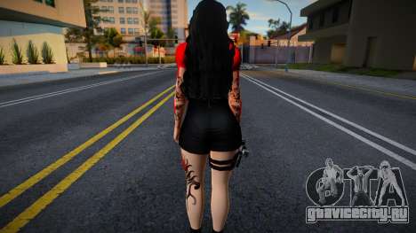 Skin Girl FBI v1 для GTA San Andreas