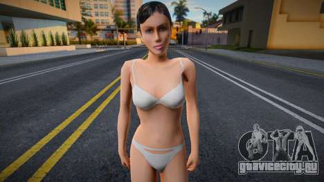 Пляжная девушка в стиле КР для GTA San Andreas