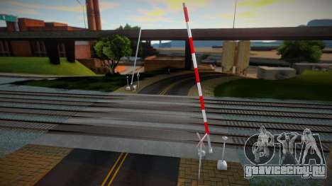 One Tracks old barrier with bell для GTA San Andreas
