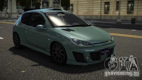 Peugeot 206 R-Tune для GTA 4