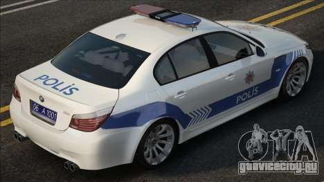 BMW M5 E60 Polis для GTA San Andreas