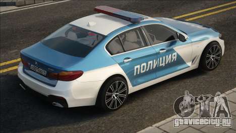 BMW G30 540i Police [CCD] для GTA San Andreas