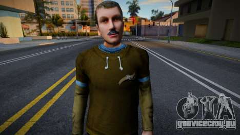 Усатый мужик в стиле КР для GTA San Andreas