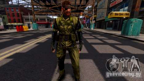 Big Boss (Metal Gear Solid Peace Walker) для GTA 4