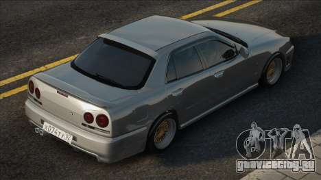Nissan Skyline Grey для GTA San Andreas
