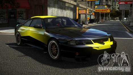 Nissan Skyline R33 R-Ti S14 для GTA 4