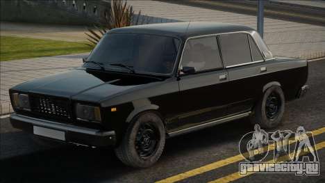 Vaz 2107 Black Edition для GTA San Andreas