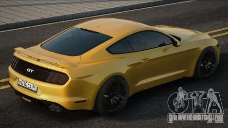 Ford Mustang GT [Yellow car] для GTA San Andreas