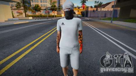 SKIN DA ADIDAS RAMDON для GTA San Andreas