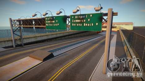 HD Дорожный знак для GTA San Andreas