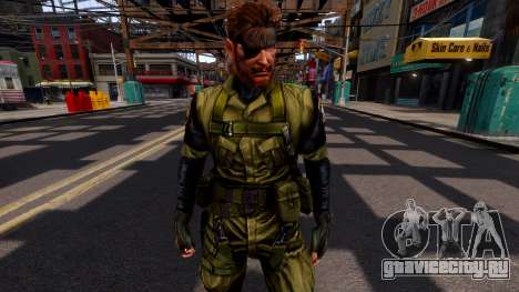Big Boss (Metal Gear Solid Peace Walker) для GTA 4
