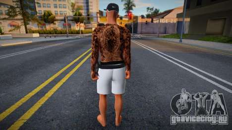Gengsta Man Skin 2 для GTA San Andreas