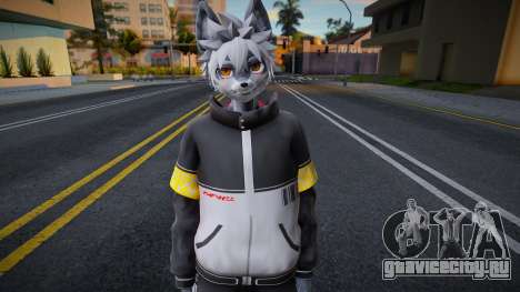 Cute Furry Wolf 1 для GTA San Andreas